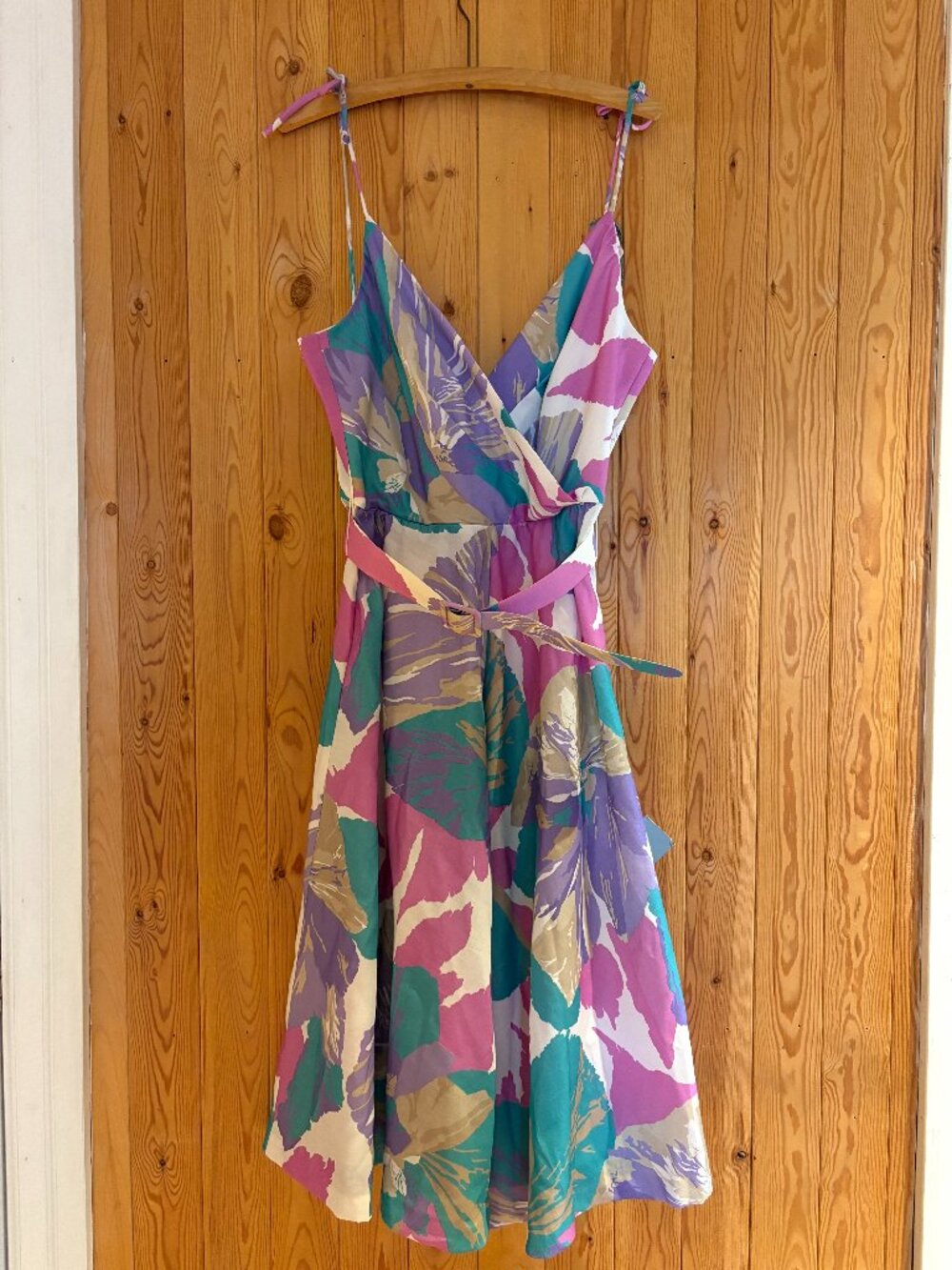 Barbie Print 1980s era Midi Dress
